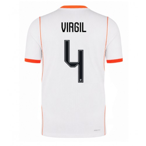 Dres Nizozemska Virgil van Dijk #4 Gostujuci SP 2026 Kratak Rukav